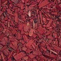 red wood chips